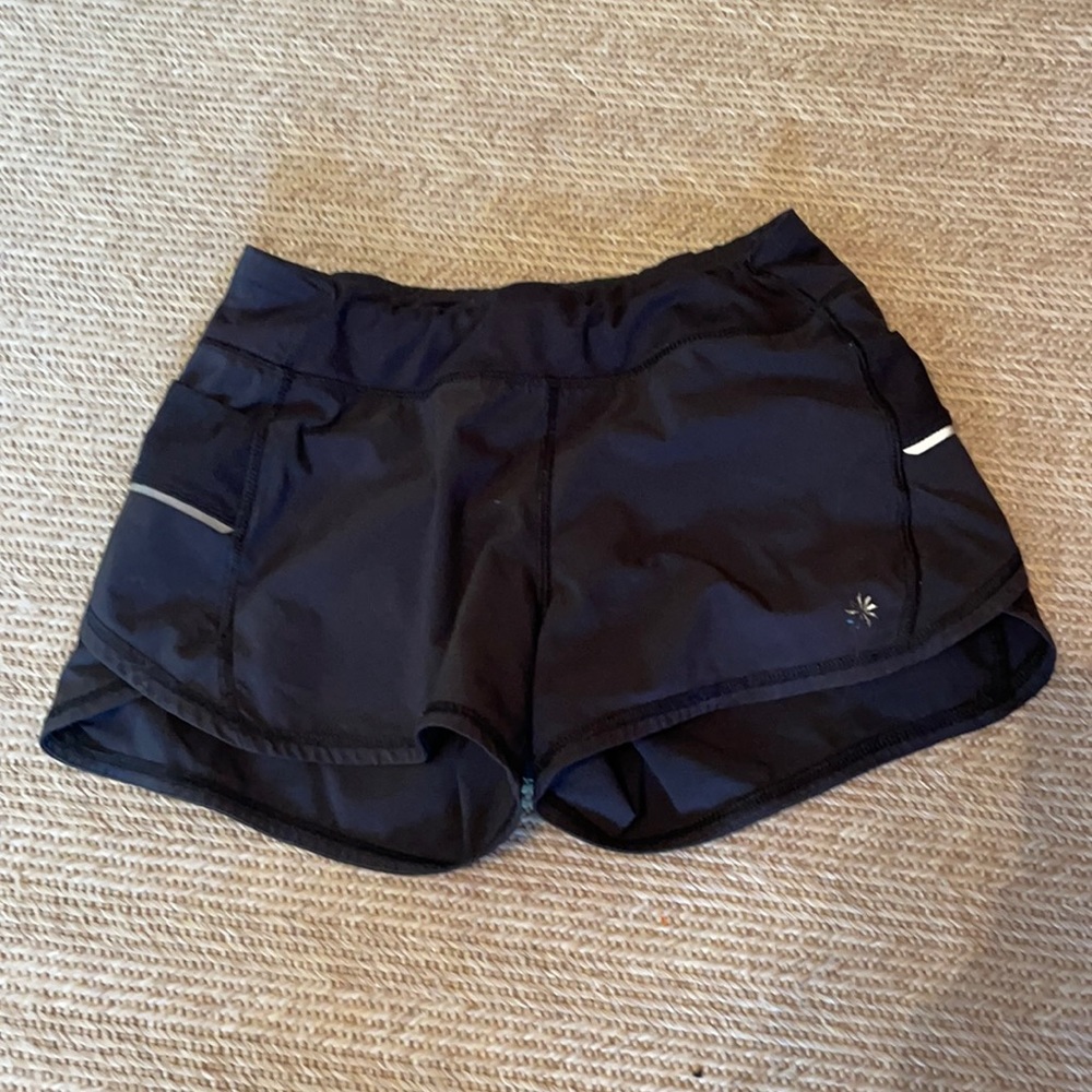 These black shorts are from athlete kids section!